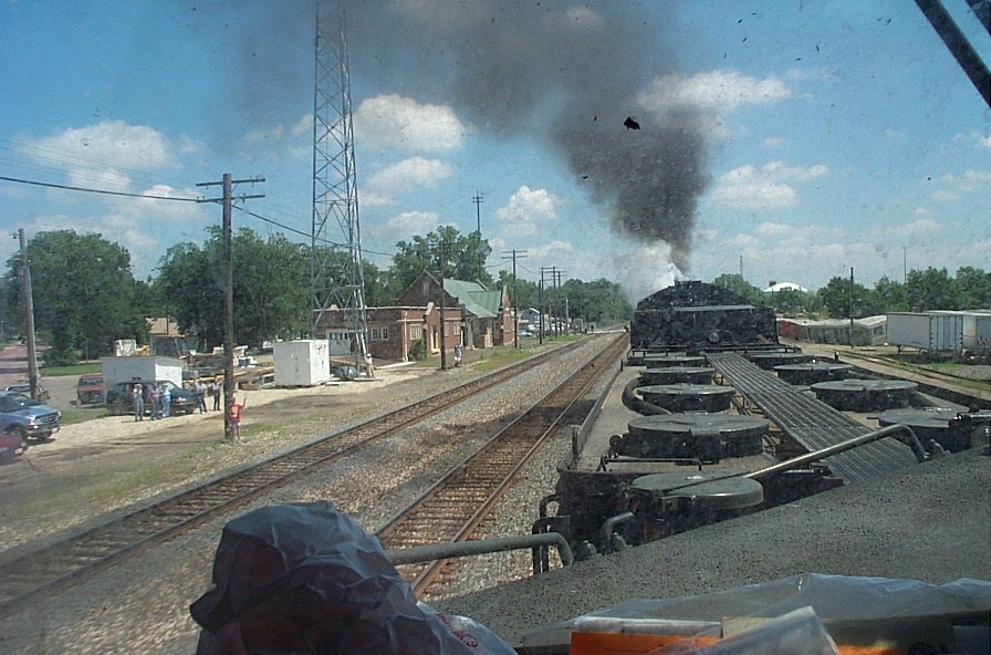 View from the diesel at Augusta, KS.